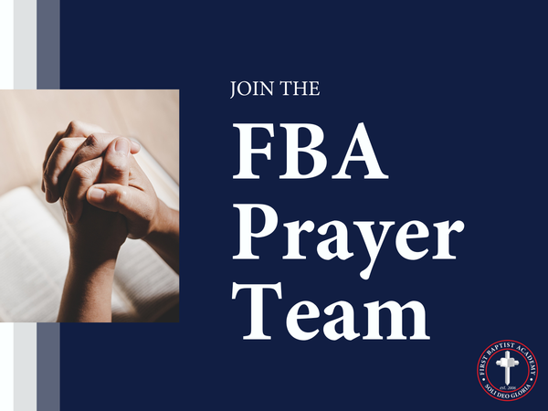 FBA Prayer Team Meeting