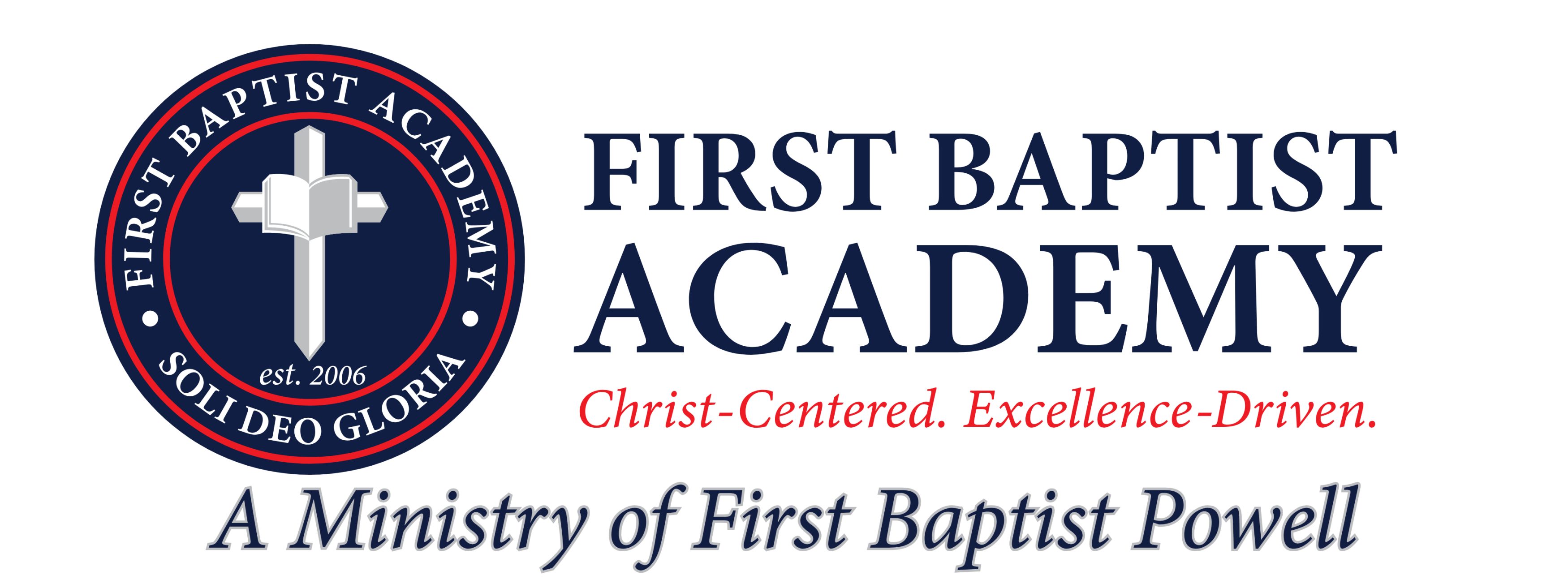 Logo for First Baptist Academy